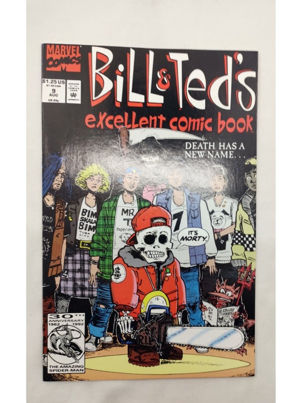 Bill & Ted’s Excellent Comic Book #9 Marvel 1992 VF